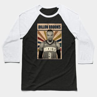 Houston Rockets Dillon Brooks Baseball T-Shirt